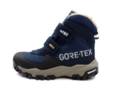 Primigi vinterstøvle navy/petrolio med GORE-TEX og Michelin såler